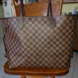 ■■SOLD■■LOUIS VUITTON NEVERFULL GM DAMIER EBENE